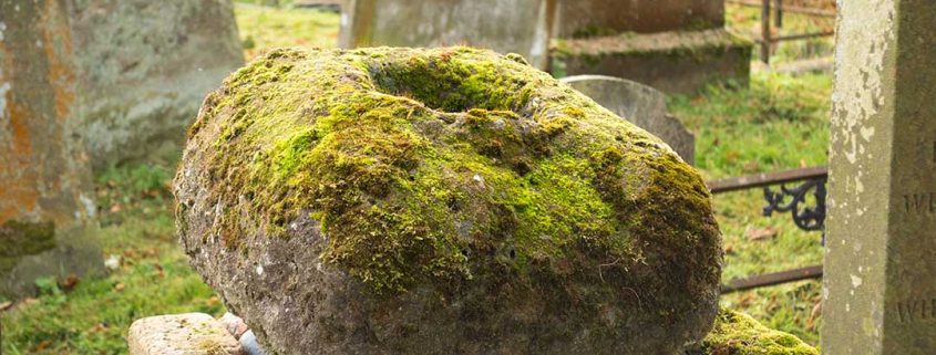 Carrickfergus History - Bullaun Stone Kilroot